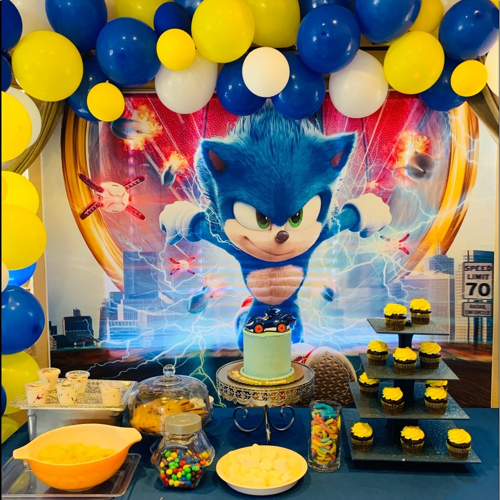 Sonic the hedgehog Backdrop